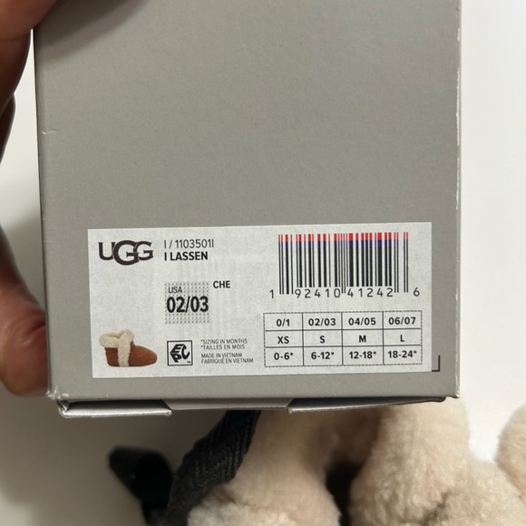 UGG BOOTIES size 2/3 USA - Picture 8 of 9